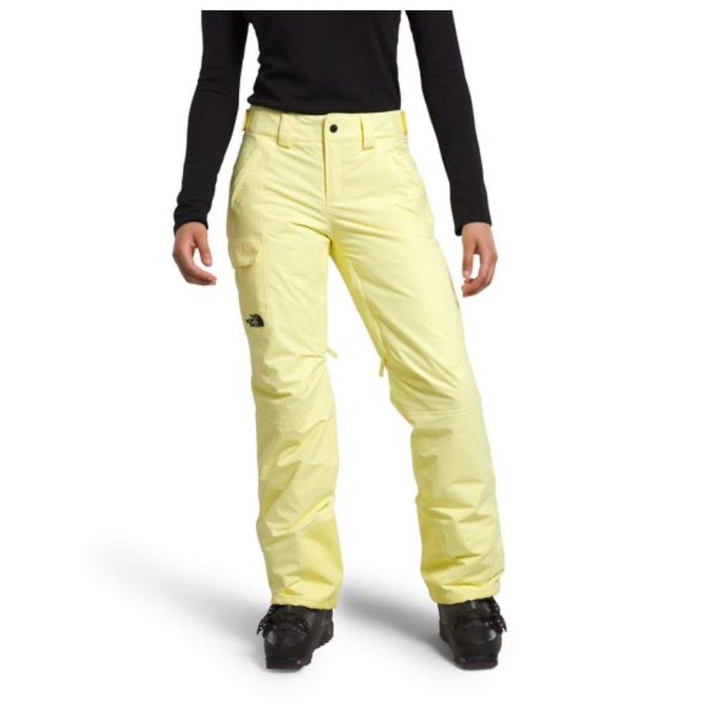 The North Face Women’s Freedom Insulated Ski Pants Large Short Sun Sprite New